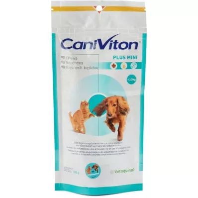 CANIVITON Μασούλες τροφής Plus mini diet για σκύλους και γάτες, 90 τεμάχια