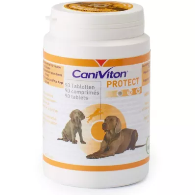 CANIVITON Protect Συμπληρωματικές ταμπλέτες τροφής για σκύλους/γάτες, 90 τεμάχια