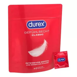 DUREX Ευαίσθητα μαλακά προφυλακτικά, 40 τεμάχια