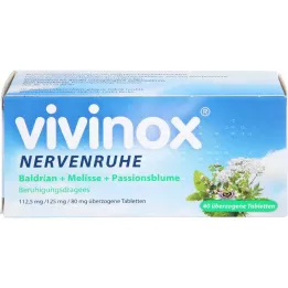 VIVINOX Νευρική ανάπαυση Baldr.+Mel.+Passion.Calming.Drag., 40 St