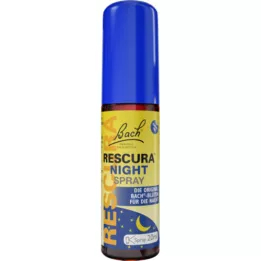 BACHBLÜTEN Original Rescura Night Spray χωρίς οινόπνευμα, 20 ml