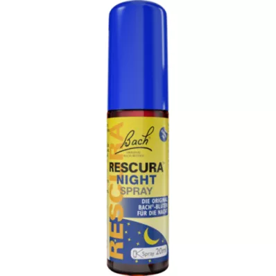 BACHBLÜTEN Original Rescura Night Spray χωρίς οινόπνευμα, 20 ml