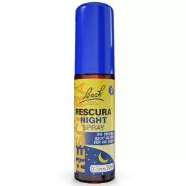 BACHBLÜTEN Original Rescura Night Spray χωρίς οινόπνευμα, 20 ml