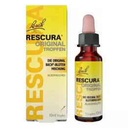 BACHBLÜTEN Original Rescura σταγόνες χωρίς αλκοόλ, 10 ml