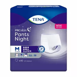 TENA PANTS νυχτερινό παντελόνι μίας χρήσης super M, 10 τεμάχια