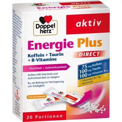 DOPPELHERZ Energy Plus DIRECT Pellets, 20 τεμάχια