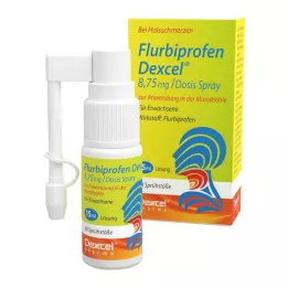 FLURBIPROFEN Dexcel 8,75 mg/Dos.spray στοματική κοιλότητα, 15 ml