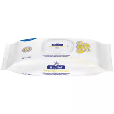 BACILLOL 30 ευαίσθητα χαρτομάντιλα Flow-Pack, 40 τεμάχια