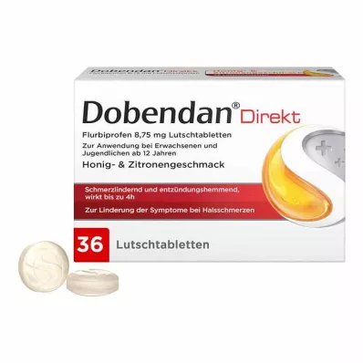 Παστίλιες Dobendan® Direct Flurbiprofen 8,75 mg, 36 τεμ