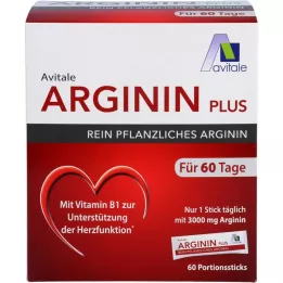 ARGININ PLUS Στικς βιταμίνης Β1+Β6+Β12+Φολικού οξέος, 60X5,9 g