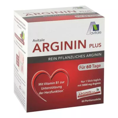 ARGININ PLUS Στικς βιταμίνης Β1+Β6+Β12+Φολικού οξέος, 60X5,9 g