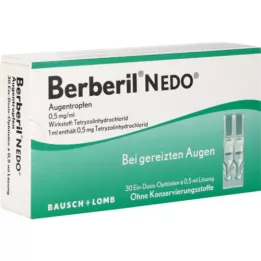 BERBERIL N EDO Οφθαλμικές σταγόνες, 30X0,5 ml