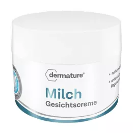 DERMATURE Κρέμα προσώπου με γάλα, 50 ml
