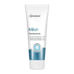 DERMATURE Κρέμα χεριών με γάλα, 75 ml