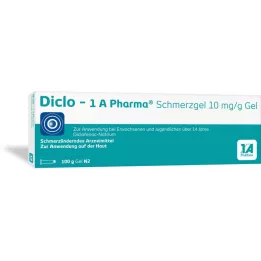 DICLO-1A Pharma Gel για τον πόνο 10 mg/g, 100 g