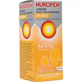 NUROFEN Junior πυρετός και πόνος χυμός πορτοκάλι 40 mg/ml, 100 ml