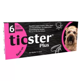 TICSTER Plus spot-on διάλυμα για σκύλους 10-25kg, 6X3 ml