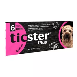 Διάλυμα Ticster Plus Spot-on για σκύλους 10-25 kg (6x3 ml)