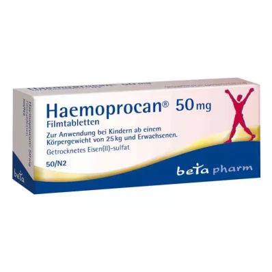 Αιμοπροκάνη 50 mg επικαλυμμένα με λεπτό υμένιο δισκία (50 τεμάχια)