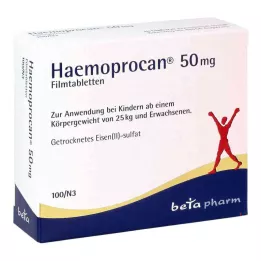 HAEMOPROCAN 50 mg επικαλυμμένα με λεπτό υμένιο δισκία, 100 τεμάχια