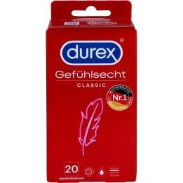DUREX Sensitive classic προφυλακτικά, 20 τεμάχια