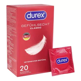 DUREX Sensitive classic προφυλακτικά, 20 τεμάχια