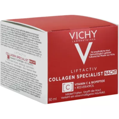 VICHY LIFTACTIV Κρέμα νύχτας Collagen Specialist, 50 ml