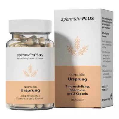 SPERMIDINPLUS Κάψουλες Origin, 60 τεμάχια