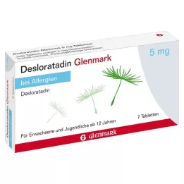 Desloratadine Glenmark δισκία 5 mg, 7 τεμ