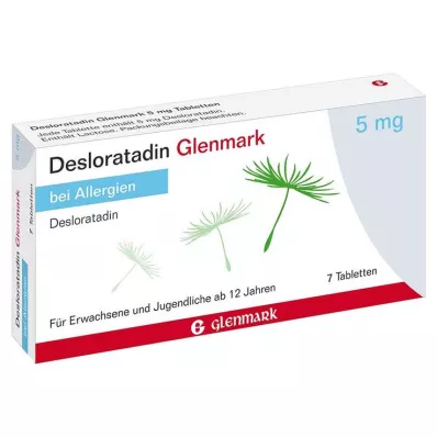 Desloratadine Glenmark δισκία 5 mg, 7 τεμ