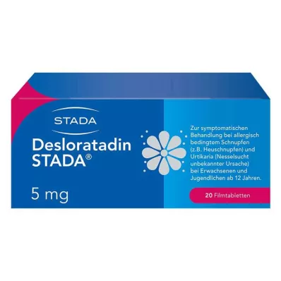 Desloratadine STADA® 5 mg επικαλυμμένα με λεπτό υμένιο δισκία, 20 τεμ