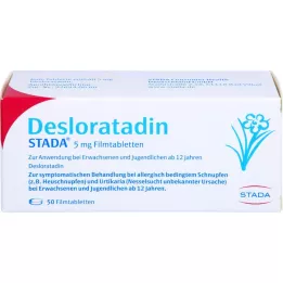 DESLORATADIN STADA επικαλυμμένα με λεπτό υμένιο δισκία των 5 mg, 50 τεμάχια