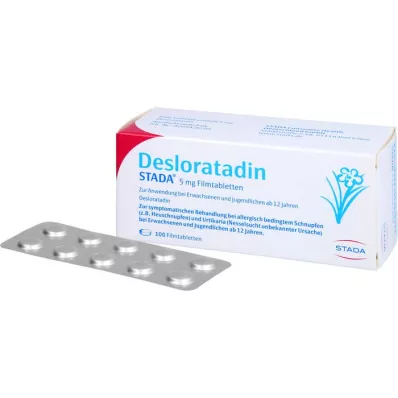 DESLORATADIN STADA επικαλυμμένα με λεπτό υμένιο δισκία των 5 mg, 100 τεμάχια