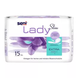 SENI Επιθέματα ακράτειας Lady Slim extra, 15 τεμάχια