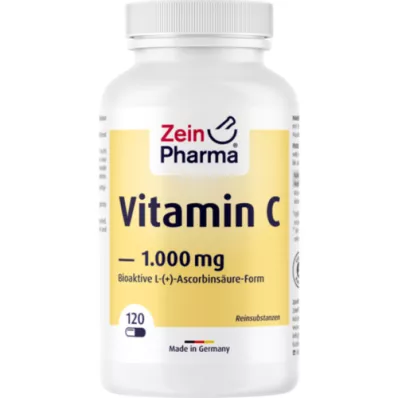 VITAMIN C 1000 mg κάψουλες ZeinPharma, 120 κάψουλες