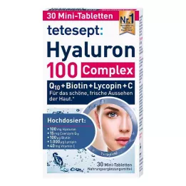 TETESEPT Επικαλυμμένα με λεπτό υμένιο δισκία Hyaluron 100 Complex, 30 τεμάχια