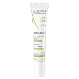 A-DERMA DERMALIBOUR+ CICA Βάλσαμο χειλιών, 15 ml