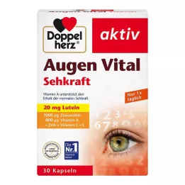 DOPPELHERZ Augen Vital Sehkraft aktiv κάψουλες, 30 κάψουλες