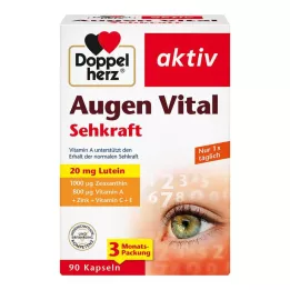 DOPPELHERZ Augen Vital Sehkraft aktiv κάψουλες, 90 κάψουλες