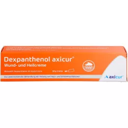 DEXPANTHENOL axicur κρέμα πληγών και επούλωσης 50 mg/g, 50 g