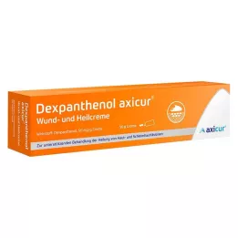 DEXPANTHENOL axicur κρέμα πληγών και επούλωσης 50 mg/g, 50 g