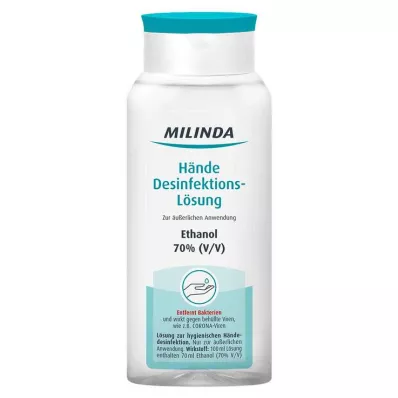 MILINDA Διάλυμα απολύμανσης χεριών, 300 ml