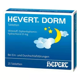 HEVERT DORM Δισκία, 25 τεμάχια