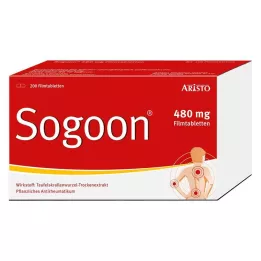 SOGOON 480 mg επικαλυμμένα με λεπτό υμένιο δισκία, 200 τεμάχια