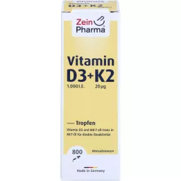 VITAMIN D3+K2 MK-7 σταγόνες για χρήση από το στόμα, υψηλή δόση, 25 ml