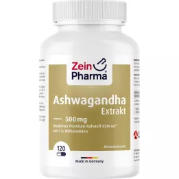 ASHWAGANDHA EXTRAKT κάψουλες 500 mg, 120 τεμάχια