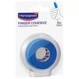HANSAPLAST Αυτοκόλλητη ταινία δακτύλων 2,5 cmx5 m μπλε, 1 τεμ