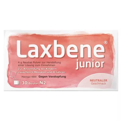 Laxbene® junior 4 g Neutral Children 6M-8Y, 30X4 g