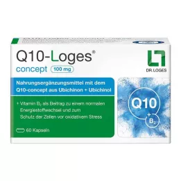 Q10-LOGES concept 100 mg κάψουλες, 60 τεμάχια