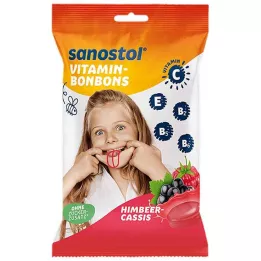 SANOSTOL Βιταμινούχα γλυκά βατόμουρο-κασίς, 75 g